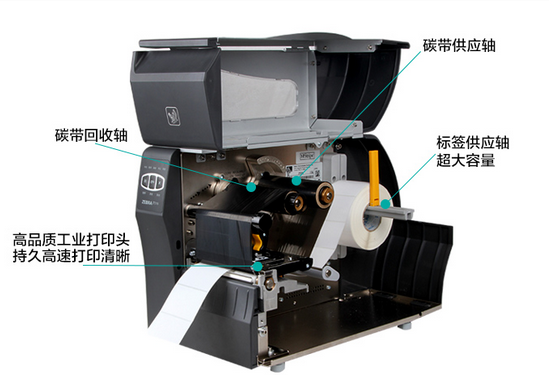Zebra 斑馬ZT200內(nei) 部結構 Zebra 斑馬ZT200內(nei) 部結構