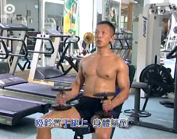 斜上啞鈴推舉(ju) 