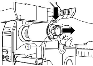 SATO CL4NX打印機碳帶移除